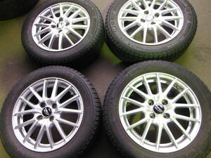 HS977 送料無料 4本SET価格! バリ溝 スタッドレス 185/60R15 ミシュラン MICHELIN X-ICE XI3 15×5.5J PCD100 4H +43