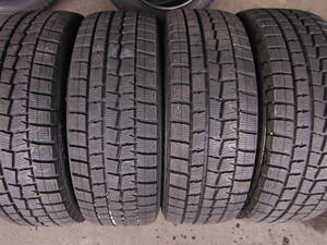 P2424 送料無料 4本SET価格! 超バリ山 215/60R16 ダンロップ スタッドレス WINTER MAXX 215/60-16 215/60/16 エアーチェック済