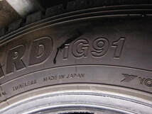 L2568　バリ溝 6本SET価格! 215/70R17.5 118/116L ヨコハマ スタッドレス iG91 215/70-17.5 215/70/17.5　_画像8