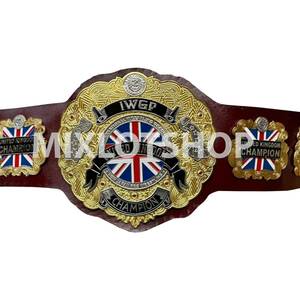 海外 送料込み 　高品質　IWGP UK　プロレス　レスリング　チャンピオンベルト　 　レプリカ b　