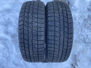 ★送料無料★ 175/55R15 2021年製 9分山 ダンロップ WINTERMAXX WM03 2本/中古スタッドレスタイヤ(冬タイヤ) N6730_F