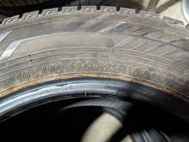 ★送料無料★ 165/70R14 2020年製 8～9分山 ヨコハマ iceGUARD iG60 4本/中古スタッドレスタイヤ(冬タイヤ)ヴィッツ N6709_C1_画像4