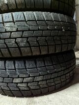 ★送料無料★ 155/65R13 2021年製 9～9.5分山 AUTOBACS NorthTrek N3i 4本/中古スタッドレスタイヤ(冬タイヤ)パレット N6661_C3_画像3