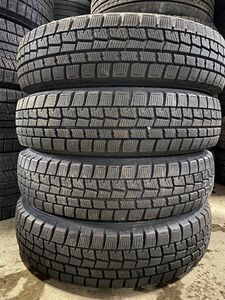 ★送料無料★ 145/80R13 9.5分山 ダンロップ WINTERMAXX WM01 4本/中古スタッドレスタイヤ(冬タイヤ)アルト N6625_C1