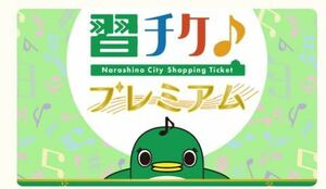 習チケ♪プレミアム 12,000円分電子商品券（４口分）