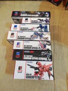 未開封未使用品:ROBOT魂 〈SIDE MS〉ver.A.N.I.M.E.　 RX-78 GP01 GP01Fb GP02A GP03S GP04G GP00 ガーベラ・テトラ　7体セット