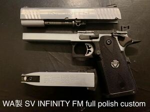 WA ウェスタンアームズ製 SV INFINITY ポリッシュ加工FMパーツセット