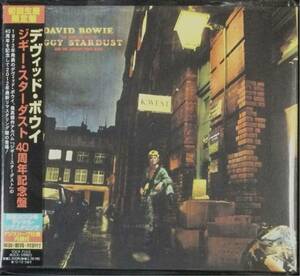 David Bowie / デヴィッド・ボウイ / ジギー・スターダスト40周年記念盤 /THE RISE AND FALL OF ZIGGY STARDUST AND THE SPIDERS FROM MARS