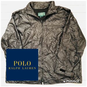 ビッグサイズ　ラルフローレン　LAUREN RALPH LAUREN XLくらい　裏メッシュ　ナイロンジャケット　ブラック