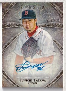 m03【田澤純一】2014 TOPPS FIVE STAR 直筆サインカード 499枚限定