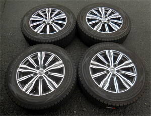 即決◆ダンロップ WINTER MAXX SJ8 225/65R17 makina ISOTTA 17×6.5J (48) 5H 114.3 ブラポリ◆