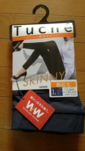 グンゼ　GUNZE　フルレングス丈　レーヨン混裏起毛　パンツ SKINNY スキニー　　サイズLサイズ（ダークネービー）A-EA1159-1　TZN505