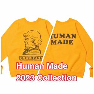 本物 正規店購入 美品 ヒューマンメイド Human Made Beethoven Sweatshirt トレーナー スウェット PEANUTS SWEATSHIRT ピーナッツ2023
