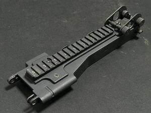 G&P製 GP099B M249 メタル・フィード・トレイ・カバー with レイル　検索：リアサイト/MINIMI/ミニミ