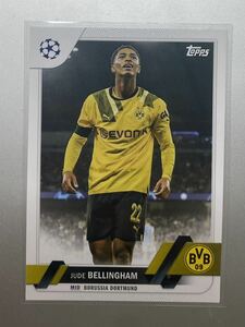 大活躍中！ Jude Bellingham 2023 topps Champions League Japan edition ベースカード ボルシア・ドルトムント レアル・マドリード