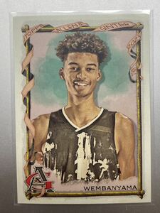 高騰中！ Victor Wembanyama 2023 topps Allen&Ginter ルーキーカード サンアントニオ・スパーズ