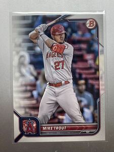 大人気！ Mike Trout 2022 topps Bowman ロサンゼルス・エンゼルス