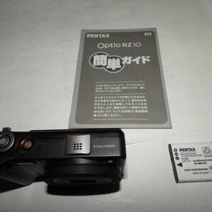 ●中古美品コンパクトデジカメ ペンタックスオプティオ RZ10 黒◆光学10倍ズーム◆1400万画素◆手振れ補正◆顔認識◆動作確認済●の画像9