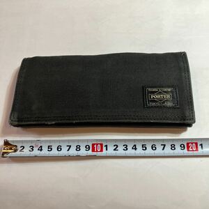  Yoshida Kaban PORTER long wallet beautiful goods 
