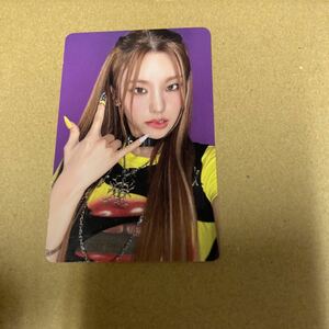 即決 ITZY RINGO ラッキードローカード　YEJI 新品 b