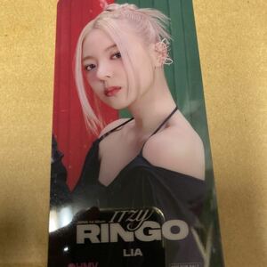 即決 ITZY RINGO HMV特典クリアしおり LIA 新品