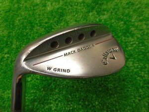 中古品 マックダディー4 クロムメッキ MACK DADDY4 60-12度 W-GRIND メーカー純正 Dynamic Gold S200 シャフト