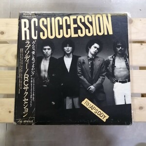 RCサクセション / ラプソディー / LP レコード / 帯付 / 1980 / RC SUCCESSION / RHAPSODY / 忌野清志郎