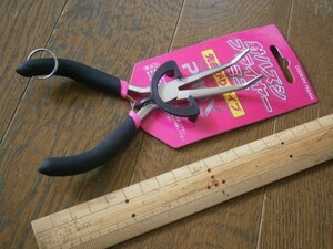 ★PROX 針ハズシ・プライヤー・ミニ（先曲りタイプ） 約14cm 未使用 新品