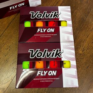 Volvik FLY ON ゴルフボール　24個　新品