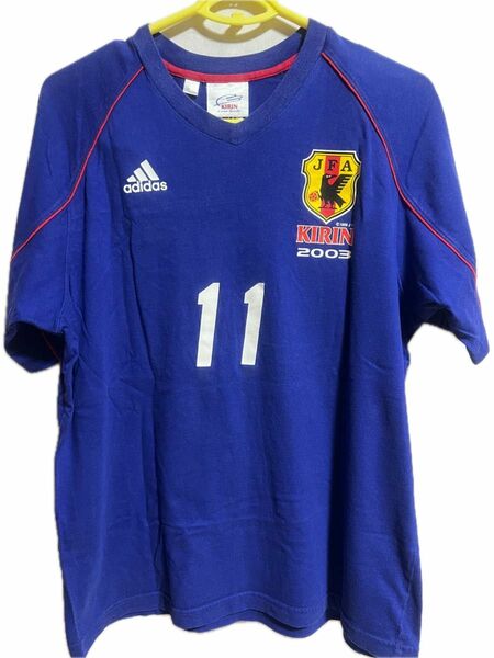 Tシャツ、日本代表サッカーユニフォーム2003年