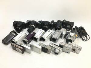 ☆ デジタルカメラまとめ 1 ☆ JVC Everio ×4 + FUJIFILM FinePix ×2 + Canon IXY + PowerShot + Nikon COOLPIX 他10台 キャノン