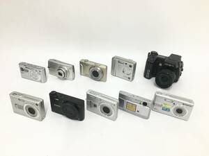 ☆ デジタルカメラまとめ 14 ☆ Polaloid t830 + MINOLTA DiMAGE A1 + CASIO EXILIM ×3 + OLYMPUS μ 他4台 ポラロイド ミノルタ カシオ