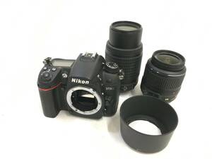 ★ Nikon D7000 + AF-S NIKKOR 18-55mm 1:3.5-5.6 G + AF-S NIKKOR 55-200mm 1:4-5.6 G ED ★ ニコン デジタル一眼レフカメラ