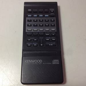 *KENWOOD/ Kenwood /CD player for / audio for / remote control /RC-P1100SG/ used /8-5937