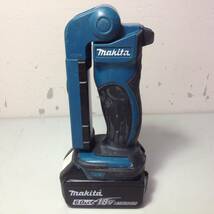 ★makita/マキタ/LEDワークライト/ML801/バッテリ/BL1860B/充電器/DC18RF/電動工具/中古/8-5945_画像2