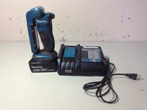 ★makita/マキタ/LEDワークライト/ML801/バッテリ/BL1860B/充電器/DC18RF/電動工具/中古/8-5945