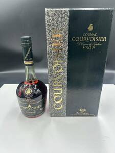 ☆# COURVOISIER クルボアジェ VSOP グリーンボトル ブランデー 古酒 箱付 