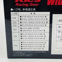 未使用 送料無料 ロードスター NB6C NB8C ND5RC KYO-EI 協永産業 Kics ワイドトレッドスペーサー M12×P1.5 4H PCD100 厚み15mm 4015W1_画像6