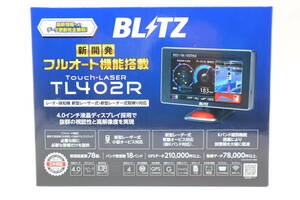 未使用 送料無料 ブリッツ レーザー＆レーダー探知機 TL402R Touch-LASER OBD2 無線LAN対応 4.0インチ液晶 BLITZ 移動式小型オービス対応