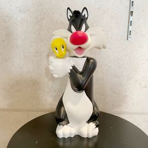 1995 год Looney Tunes порог двери Bester бутылка фигурка tui- чай wa-na- Brothers Looney Tunes Vintage 