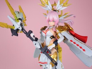 メガミデバイス　皇巫 アマテラス レガリア　アイデカール変更　塗装済み改修完成品　コトブキヤ