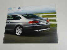 厚紙梱包■2006年 BMW 3Series クーペ 335i 小型カタログ■日本語版_画像1