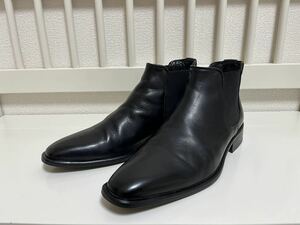 BARNEYS NEWYORK サイドゴアブーツ 40 イタリア製 ブラック