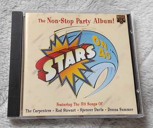 美品・廃盤CD　スターズ・オン　45 The Non Stop Party Album　カーペンターズ/ロッド・スチュワート/ドナ・サマー/スペンサー・デイヴィス