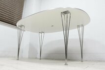 ☆展示極美品☆Fritz Hansen フリッツハンセン ダイニングテーブル スーパー楕円テーブル B612 38万_画像9