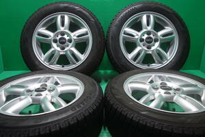 L343-21 送料無料 175/65R15 スタッドレス 4本セット YOKOHAMA ice GUARD iG60 7分山 MINI ミニ純正 R55 R56 4H PCD100