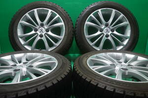 L430-18 送料無料 195/55R16 スタッドレス 4本セット ダンロップ WINTER MAXX WM02 9分山 溝たっぷり ATS プジョー 207 208