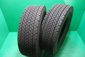 L437-22 送料無料 265/70R19.5 140/138J スタッドレスタイヤ TB 2本セット YOKOHAMA ZEN 903ZW 7分山 2022年製 大型 トラック