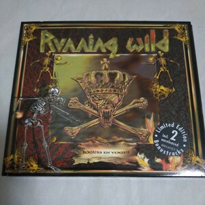 国内未発売★ボーナス+2曲 限定盤★RUNNING WILD★ROGUES EN VOGUE★82876 64725 2★ランニング・ワイルド