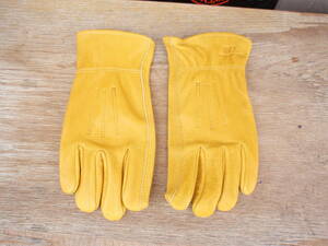  unused!WELLS LAMONT( Wells lamonto) leather glove / cow leather gloves size M